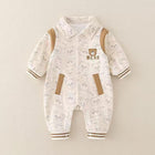 Cozy Autumn Layered Baby Onesie