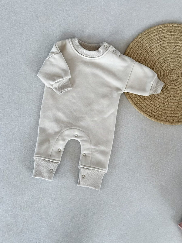 Cozy Fleece Baby Romper