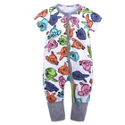 Cute Cartoon Baby Bodysuit