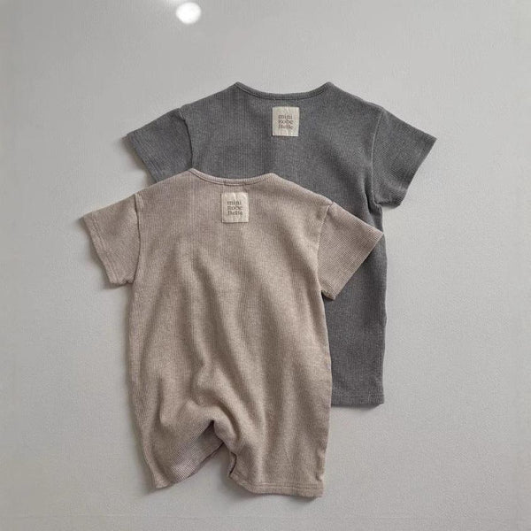 Classic Crew Neck Baby Romper