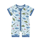 Baby Fishing Print Onesie