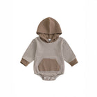 Cozy Striped Baby Romper