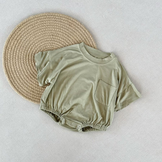 Soft Bamboo Baby Romper