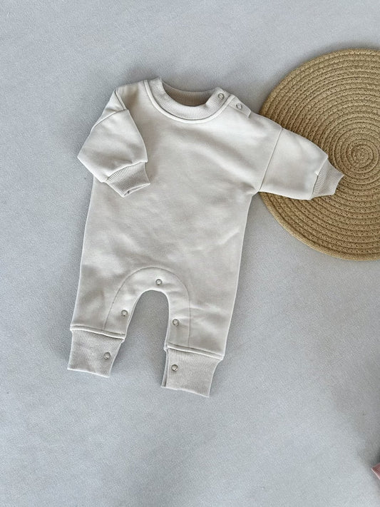 Cozy Fleece Baby Romper