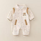 Cozy Autumn Layered Baby Onesie